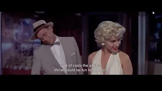 Marilyn Monroe & Tom Ewell in " The Seven Year Itch (1955) " Subway Scene - Director: Billy Wilder