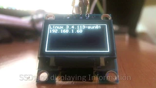 Simple CPU information using SSD1306