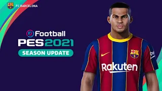 Como fazer o Vitor Roque (BARCELONA) PES 2021