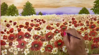 Easy Painting for Beginners / The Secret to a Spring Painting