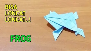 Origami Frog, Cara Buat Kodok Dari Kertas