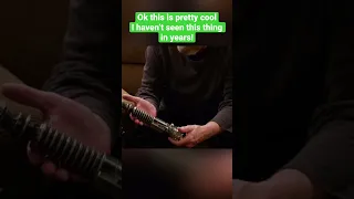 Mark Hamill Holds Lightsaber After 35 Years!