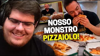 CASIMIRO REAGE: CORBUCCI PEDIU PIZZAS GIGANTES E DELICIOSAS DA SUBURBANOS | Cortes do Casimito