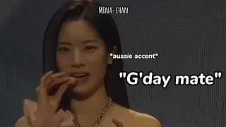 dahyun having this *aussie* accent when speaking english