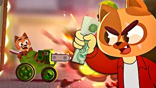 BATTLE AGAINST MONEY BAGS! UPDATE IN CATS! ► CATS: Crash Arena Turbo Stars |88|