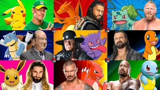 WWE Superstar Become Pokemon Trainer WWE 2K22