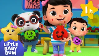 Painting Pumpkins & Celebrating Halloween! ⭐ LittleBabyBum Nursery Rhymes - One Hour of Baby Songs