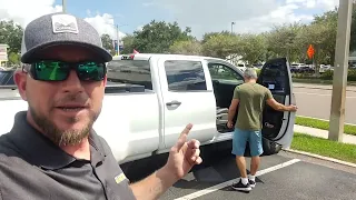 HOW TO UNLOCK A CHEVY SILVERADO - KEYS LOCKED INSIDE