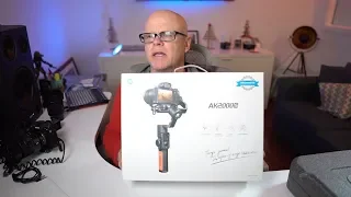 Amazing new Gimbal from FeiyuTech the AK2000s Sony a9 & 24mm f1.4 GM