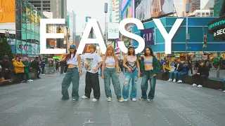[KPOP IN PUBLIC NYC | TIMES SQUARE] LE SSERAFIM (르세라핌) - 'EASY' Dance Cover by Aurora