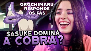 (NÃO OTAKU) REAGINDO ao OROCHIMARU RESPONDE COMENTÁRIOS - Voice Makers ‹ Mizuki ›