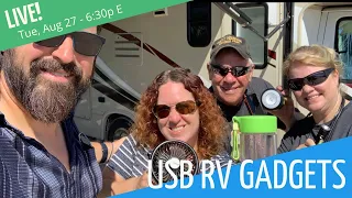 Top 10 RV USB Gadgets & Gear w/ the RV Crazy Krauts!