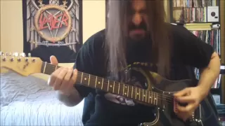 Slayer - Angel Of Death - guitar cover - Full HD