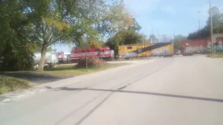 WSOR L595 Leaves Ripon, WI Headed for Oshkosh, WI