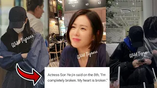 SON YE JIN'S POST SHOCKED NETIZENS! IN HER CAPTION "IM COMPLETELY BROKEN" my heart is Broken!