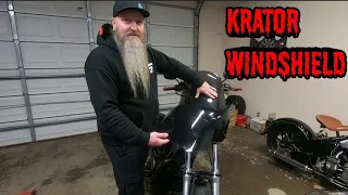 Krator Windshield Install Clubstyle Dyna