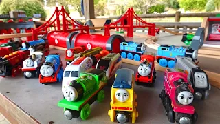 Thomas & Chuggington Wooden Railway ☆ Brio Original Course Fun Video