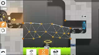 Bridge Constructor Portal Level 8 Walkthrough