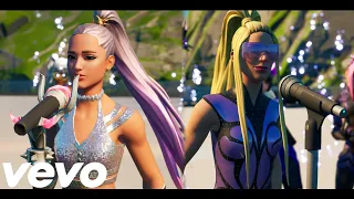 Fortnite - Rain Check (Official Fortnite Music Video) Lady Gaga, Ariana Grande - Rain On Me