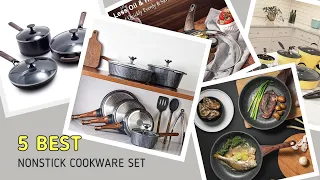 5 Best Nonstick Cookware Set Review in 2024 🍳 the Truth About Cookware Set of 2024 Favorite Pans