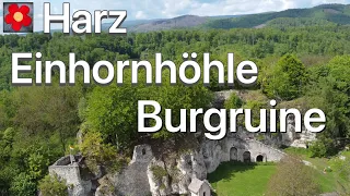 Der Harz - Einhornhöhle - Burgruine Scharzfels - Himmelshöhe - Bad Lauterberg