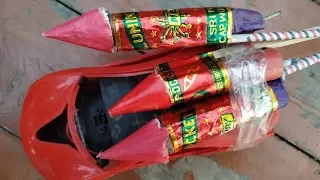 Firecracker EXPERIMENT With Holi  Fireworks  Rocket Launches missiles