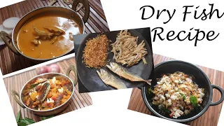 Coastal Special Dry Fish Recipes | Dried Mackerel/Dried Sprats / Dried shrimp recipe