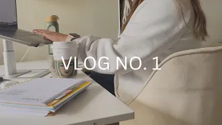 vlog no. 1 | coffee runs, wfh, unboxing dyson airwrap and coach purse, chanel nail polishes, versace