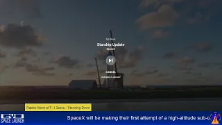 [SCRUBBED] SpaceX - Starship SN8 | Sub-Orbital Flight Test