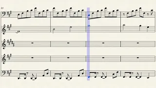 Corridors of Time - Yasunori Mitsuda || Partitura/Sheet Music