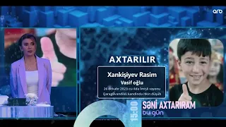 Seni axtariram 02.02.2024 / Səni axtarıram 2 fevral 2024 saat 14.30 ANONS Fragman