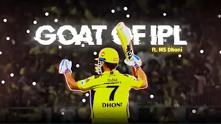 The GOAT of IPL ~MS Dhoni | Ms Dhoni Birthday edit status | Gaurav Edits