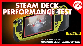 Steam Deck Gameplay: Dragon Age: Inquisition. Performance Test 1