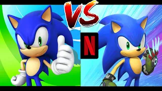 SONIC DASH vs SONIC PRIME DASH (Netflix Game) - DEFINITIVE COMPARISON