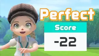 Switch Sports Golf Random 9 Holes -22 (WR)