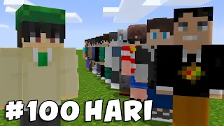 Youtuber Minecraft ini Mengaturku Selama 100 Hari