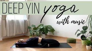 DEEP YIN with BACKGROUND MUSIC // 75 min Yin Yoga Class