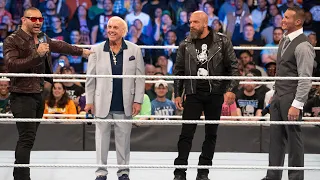 Evolution's reunion entrance: SmackDown, Oct. 16, 2018