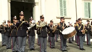 167° Anniversario della Fondazione il cambio della guardia al Quirinale