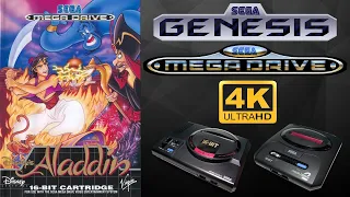 Disney's Aladdin | Ultra HD 4K/60fps | GENESIS/MEGA DRIVE | Full Gameplay Walkthrough No Commentary