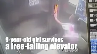 9-year-old girl survives a free-falling elevator from 19th floor