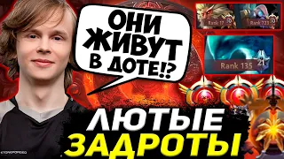 ДУРАЧЬЕ НА СТРИМЕ ПОПАЛСЯ ПРОТИВ ЛЮТЫХ ЗАДРОТОВ! DYRACHYO DOTA 2 STREAM