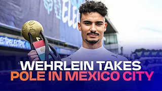 Pole Position for Wehrlein in the Hankook Mexico City E-Prix | Formula E