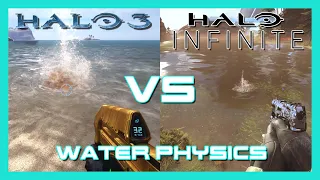 Halo 3 vs Halo Infinite Water Physics Comparison