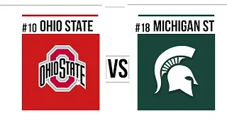 Week 11 2018 #10 Ohio State vs #18 Michigan State Full Game Highlights