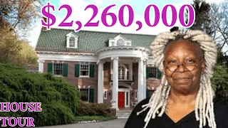 A LOOK INSIDE WHOOPI GOLDBERG'S STUNNING $2.26 MILLION MANSION IN NEW JERSEY | HOUSE TOUR