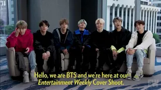 [Озвучка  by VerossiA_Live] Интервью BTS для Entertainment Weekly