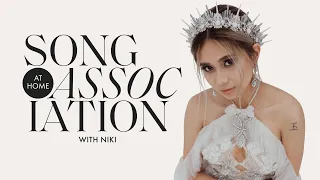 NIKI Sings Billie Eilish, Mariah Carey, and "Indigo" in a Game of Song Association | ELLE