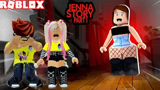 Historia De Jenna 1er Capitulo! Algo Extraño Esta Pasando En Roblox!😮😵