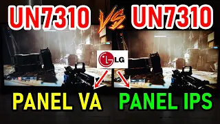 LG UN7310 (Panel VA) vs UN7310 (Panel IPS) ¿Cuál Smart TV es mejor para este 2021?